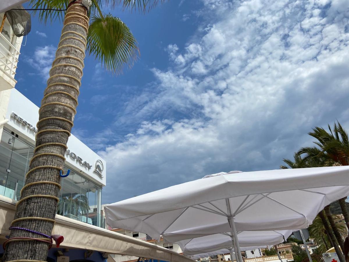 Javea Au Port Vue Mer Devant La Plage Grand Appartement Terrasse Clim Et Wifi Exteriér fotografie