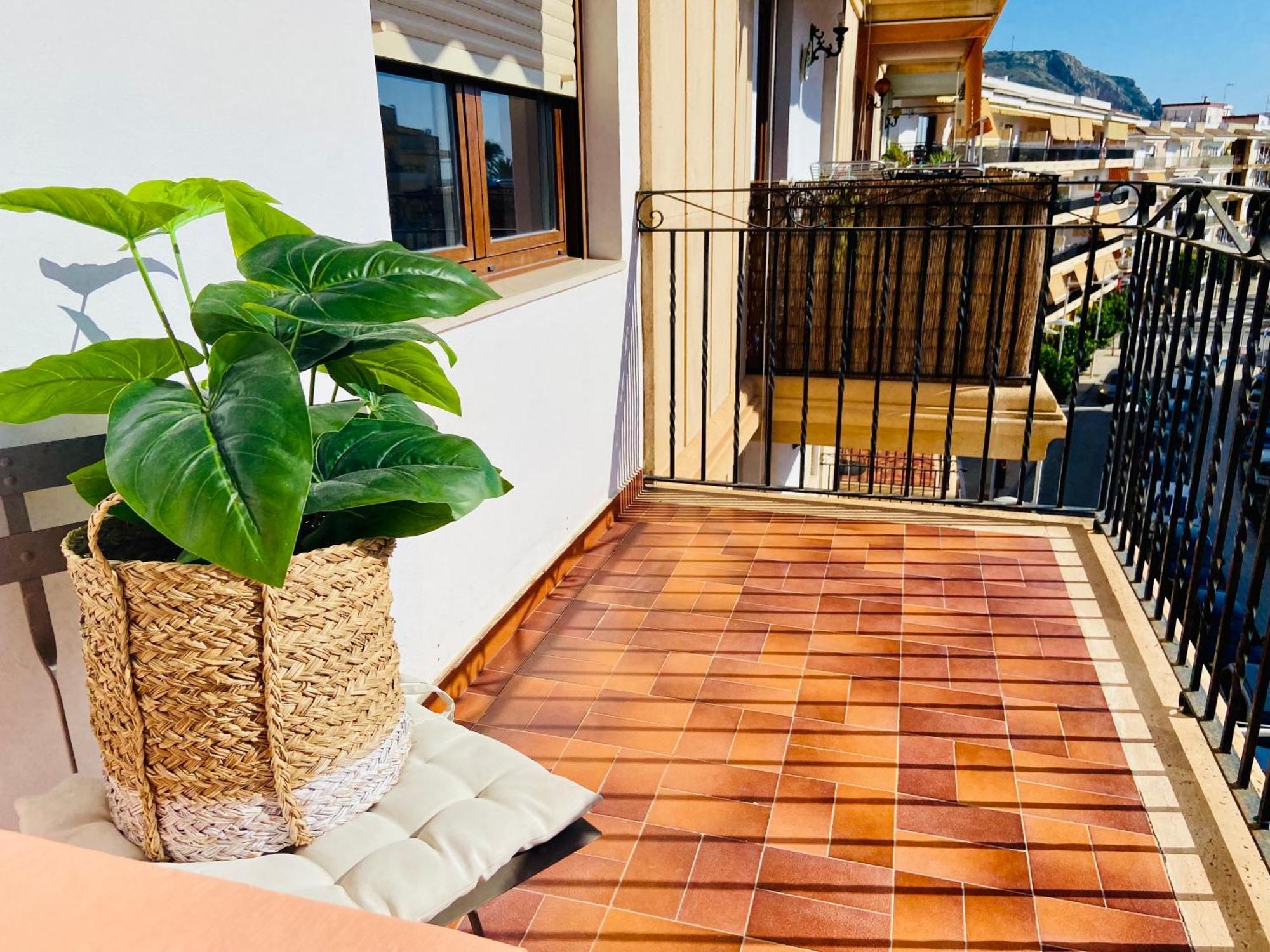 Javea Au Port Vue Mer Devant La Plage Grand Appartement Terrasse Clim Et Wifi Exteriér fotografie